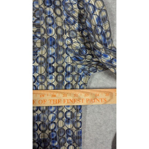 Robert Graham Men Dress Shirt XL Limited Edition 599/700 Flip Cuff Geo Grid - Picture 11 of 13